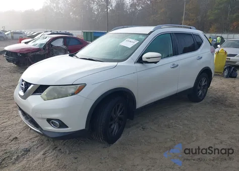 2016 Nissan Rogue Sl from USA, damaged, VIN 5N1AT2MT9GC753638